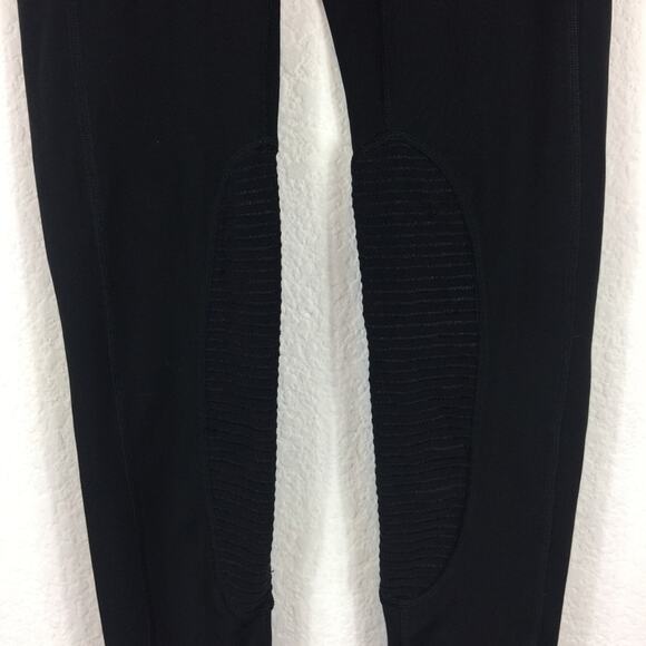 Free People Movement Black Refine Mesh High Rise Stretch Workout Leggings XS - Picture 6 of 12
